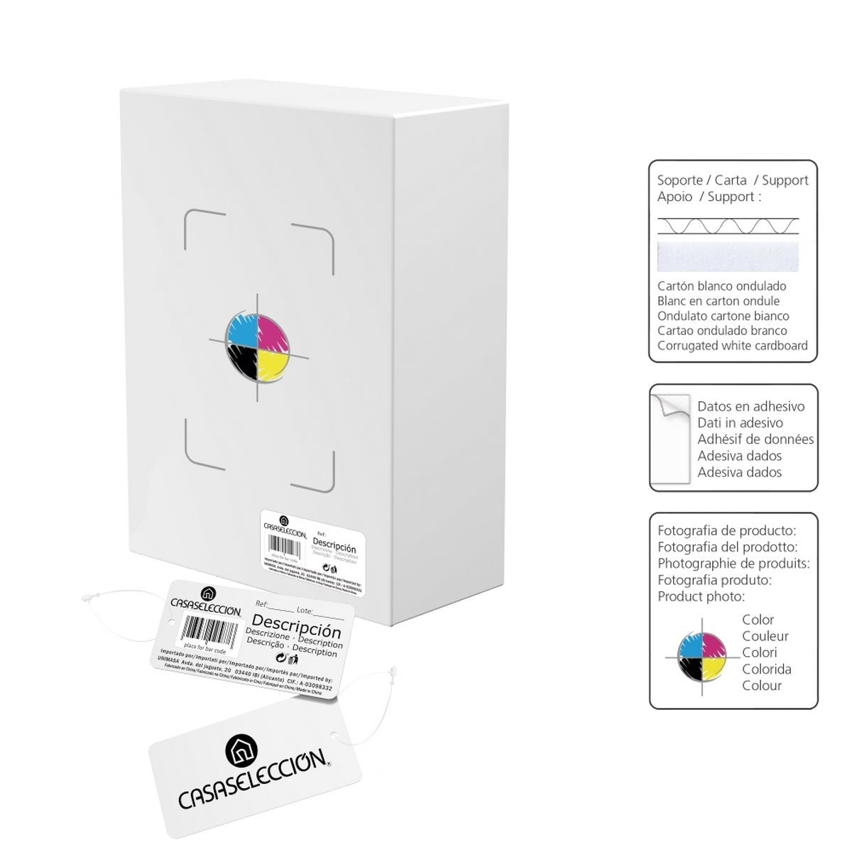 Biombo laminado beige