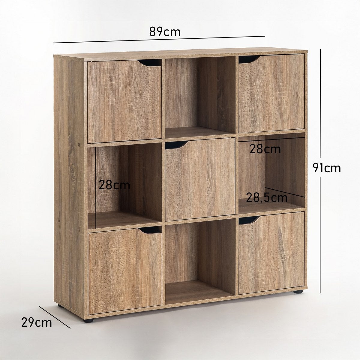 Estantería de 90x90 cm