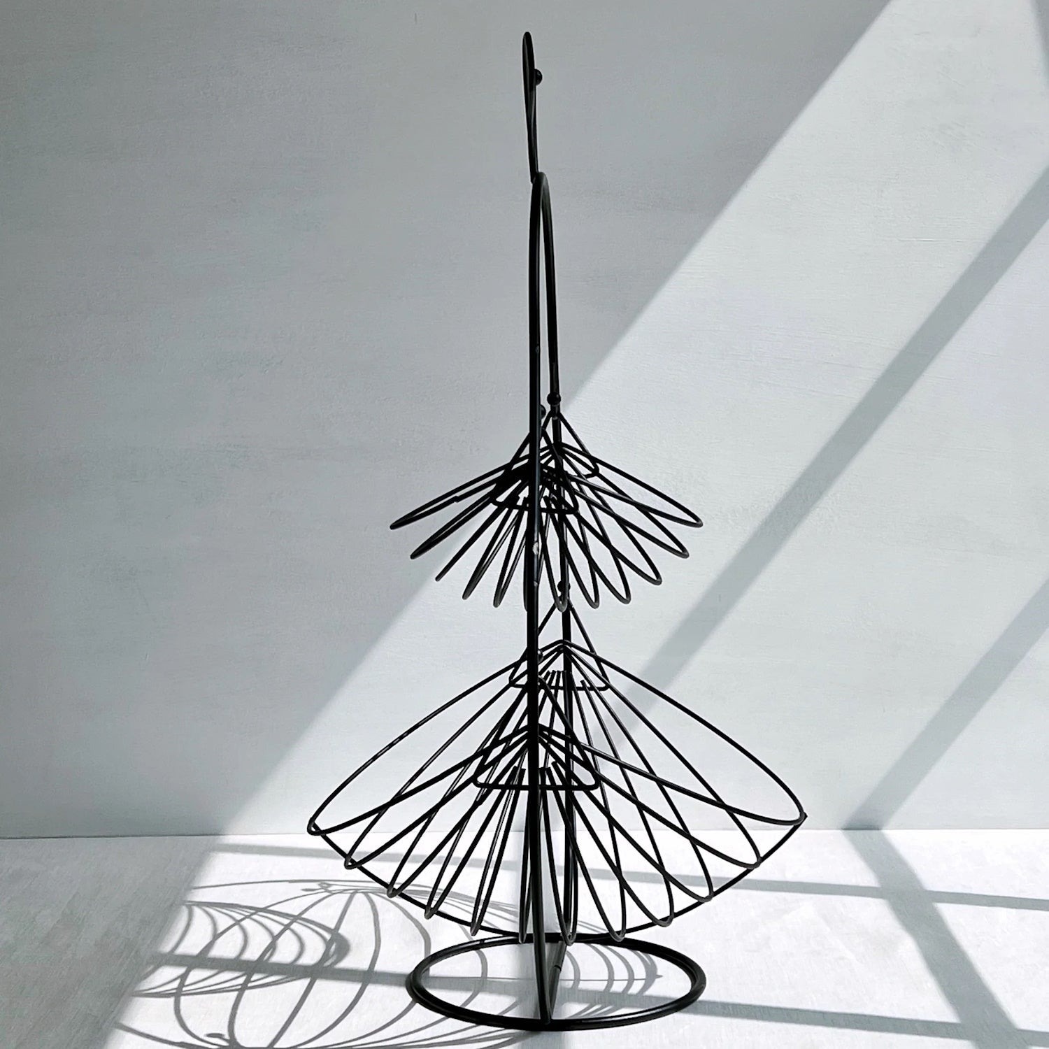 Frutero con 2 cestas pera negro