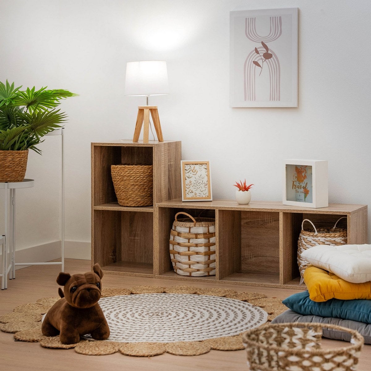 Lámpara de mesa trípode