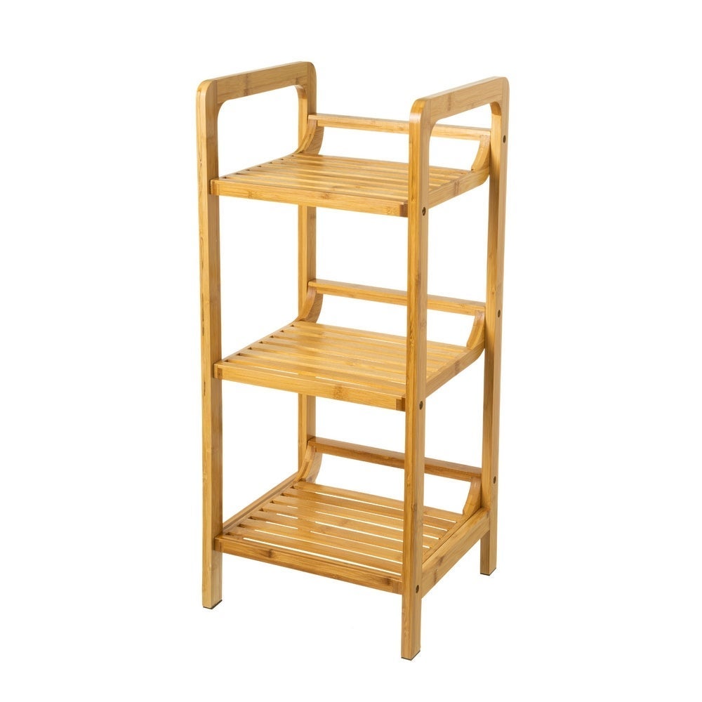 Estantería laminada bambú de 30x70 cm