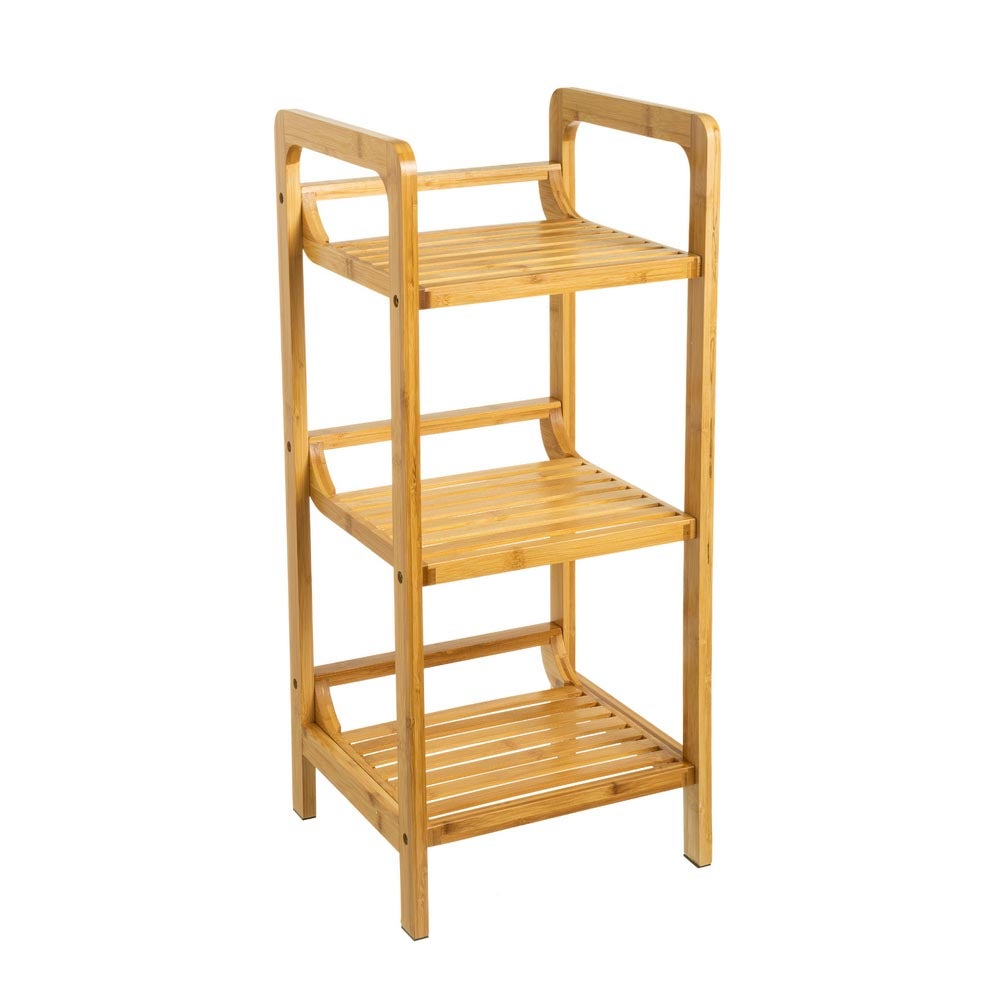 Estantería laminada bambú de 30x70 cm