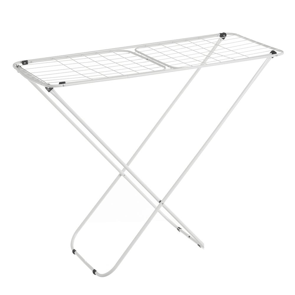 Tendedero plegable con alas blanco