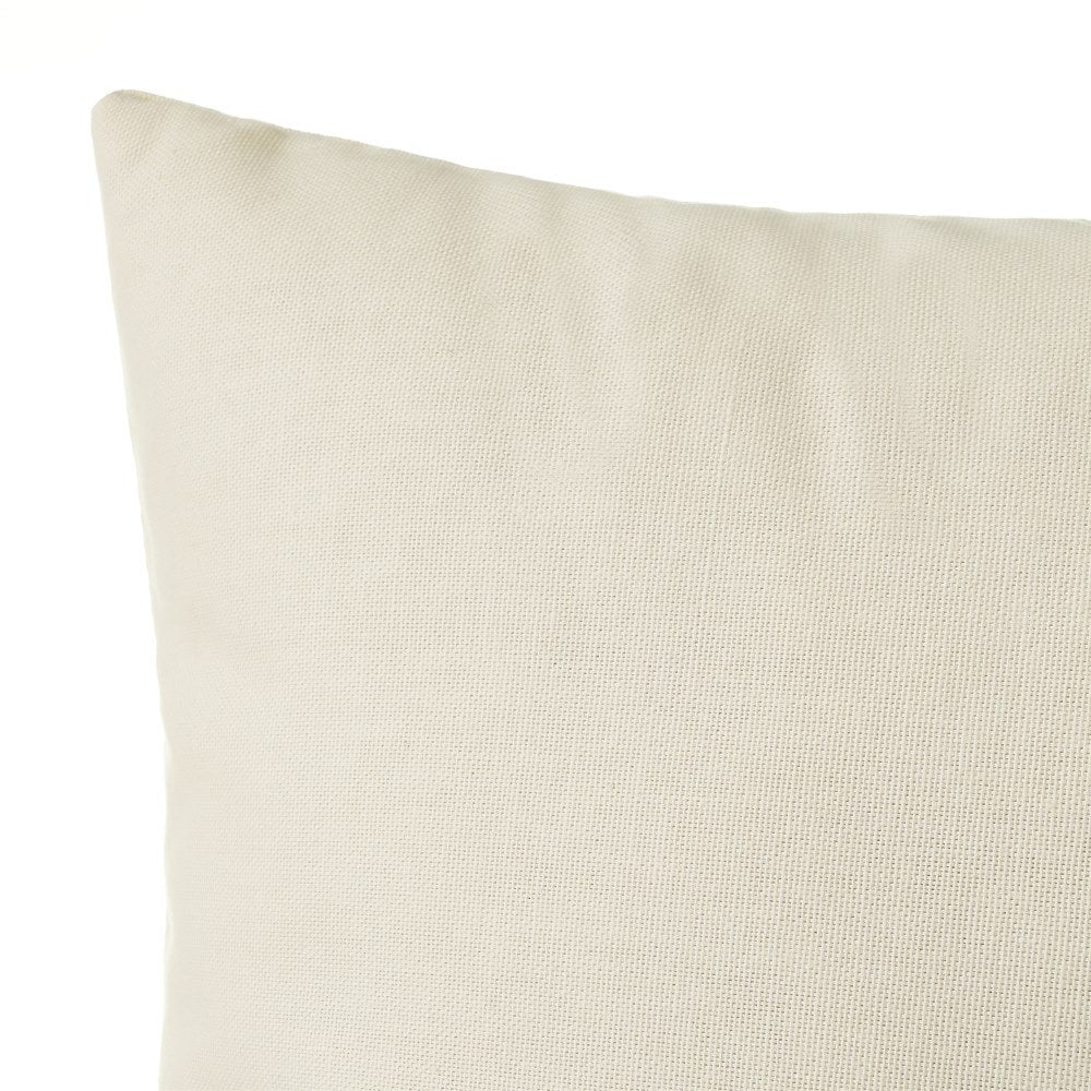 Set de 5 cojines beige de algodón de 45x45 cm con relleno