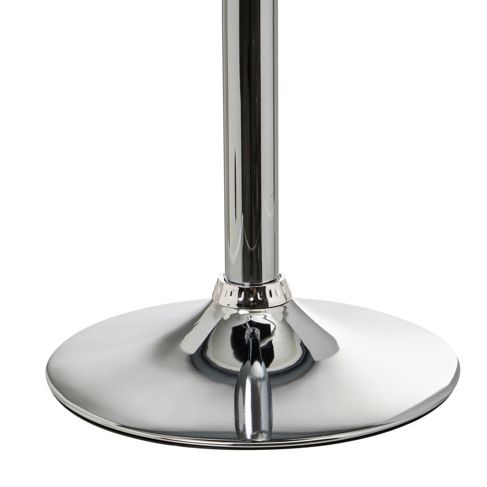 2 taburetes giratorios negros