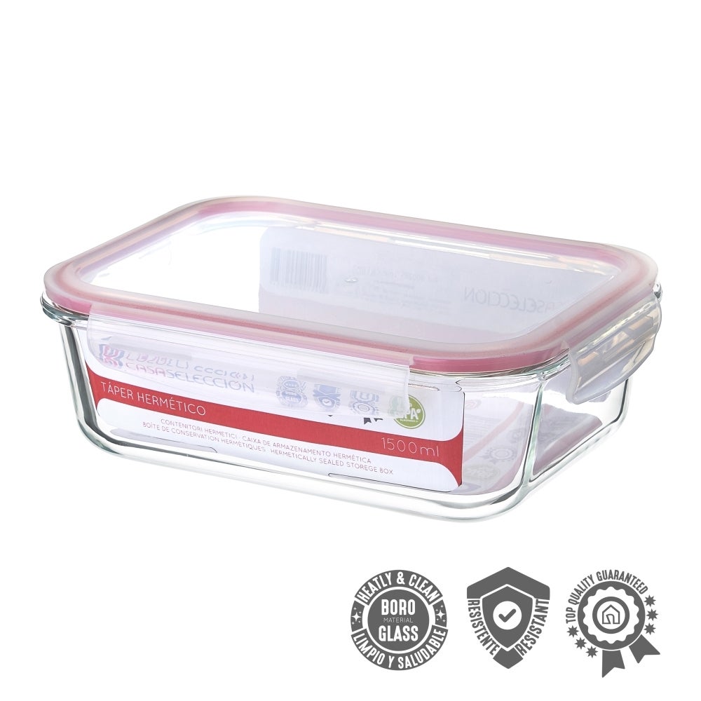 Set de 2 fiambreras de 1500 ml