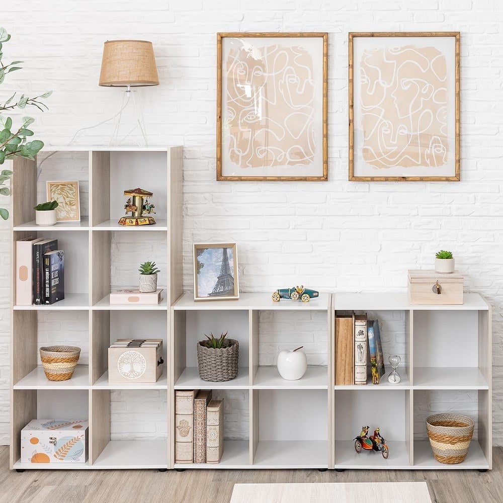 Estantería blanca 120 cm