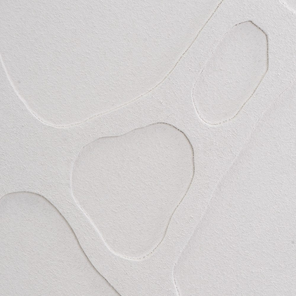 Set 2 cuadros abstractos decorativos beige