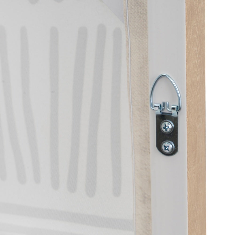 Set 2 cuadros abstractos decorativos beige