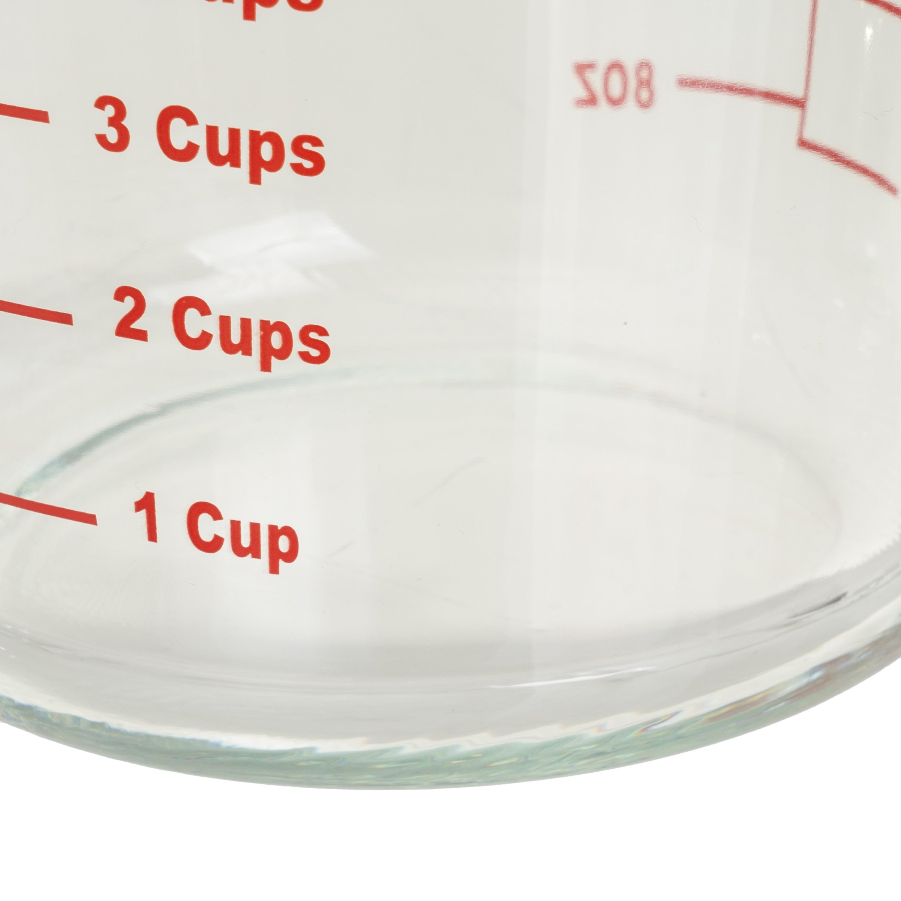 Set de 2 Jarras Medidoras de Vidrio de 21x16x11 cm