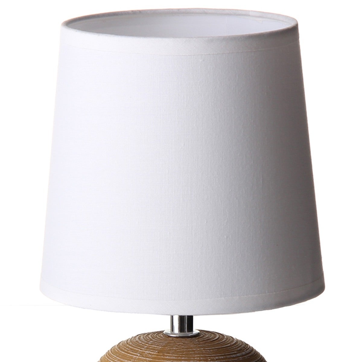 Lámpara de mesita de noche cerámica 27 cm