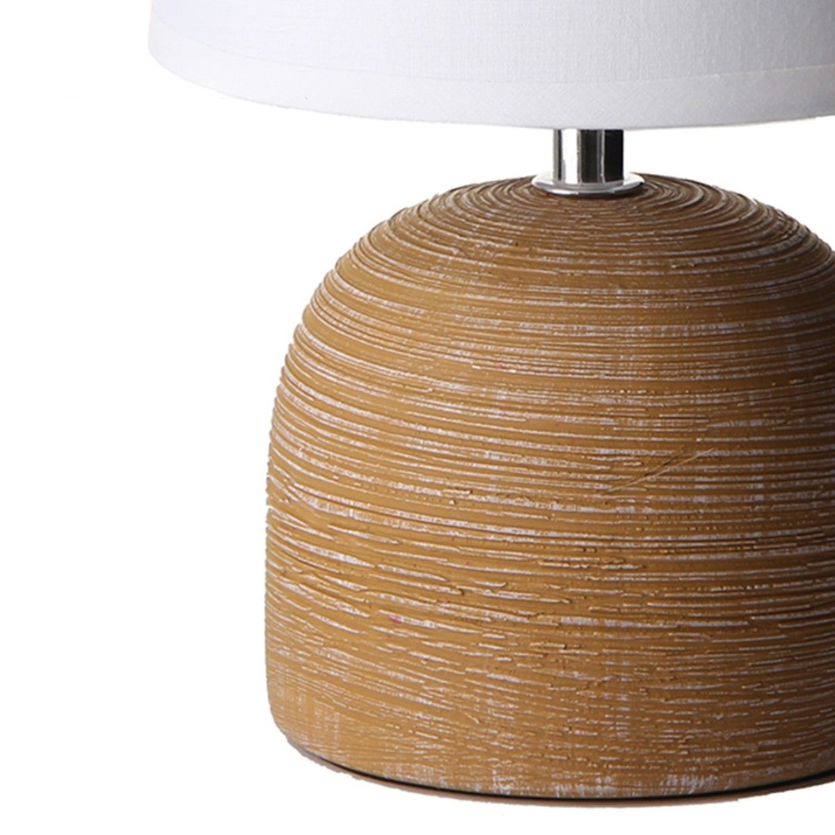 Lámpara de mesita de noche cerámica 27 cm