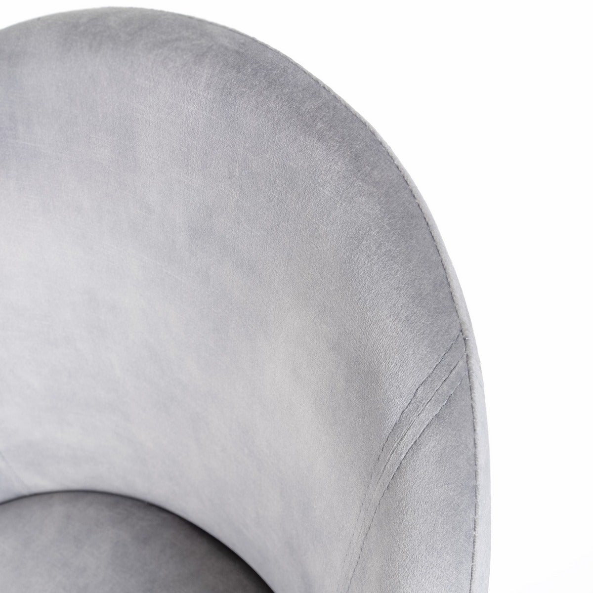 Silla Gina Ovalo gris