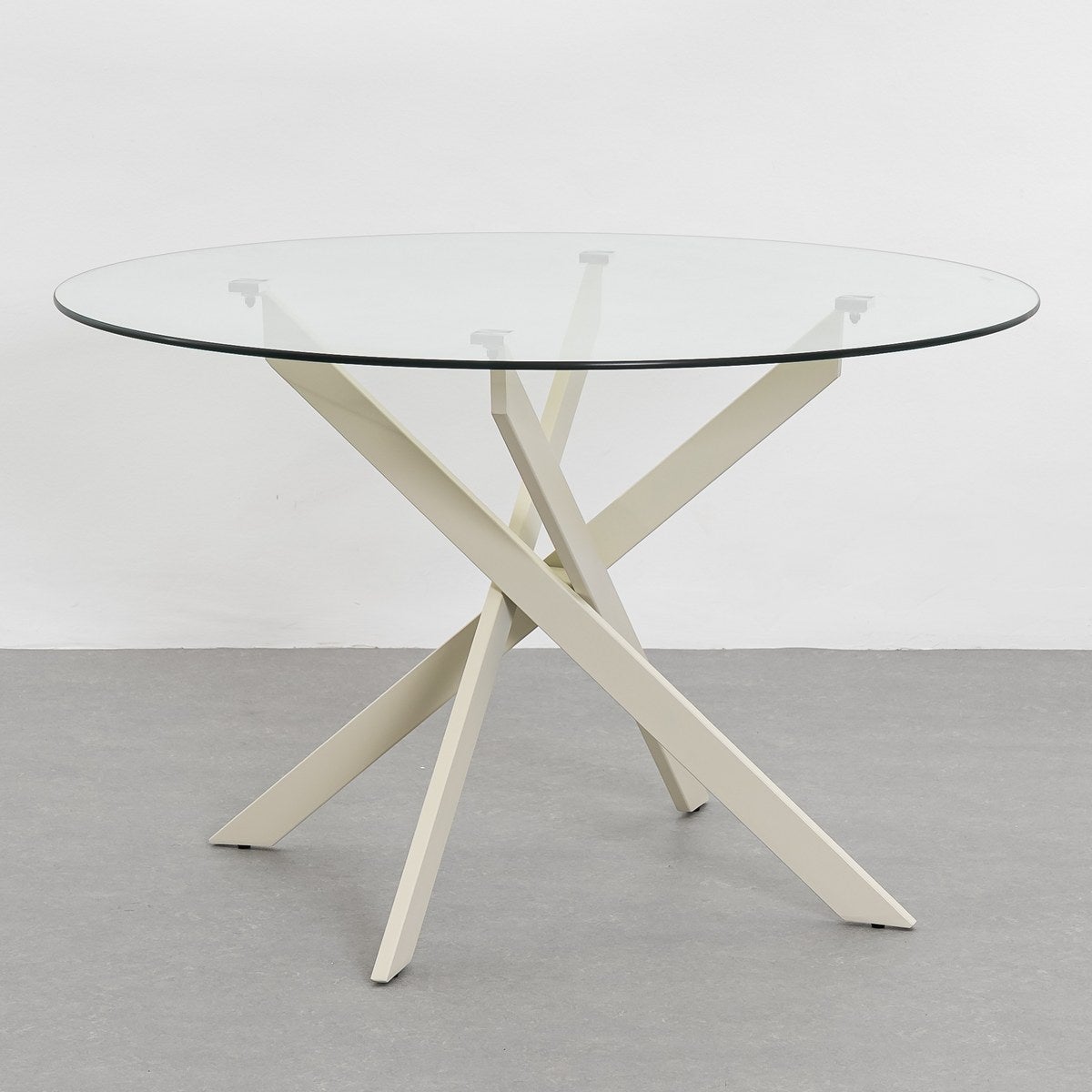 Mesa de comedor Neva beige de 120cm