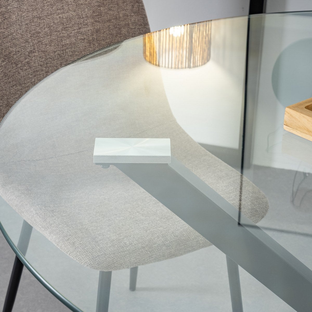 Mesa de comedor Xenia negra de 120cm