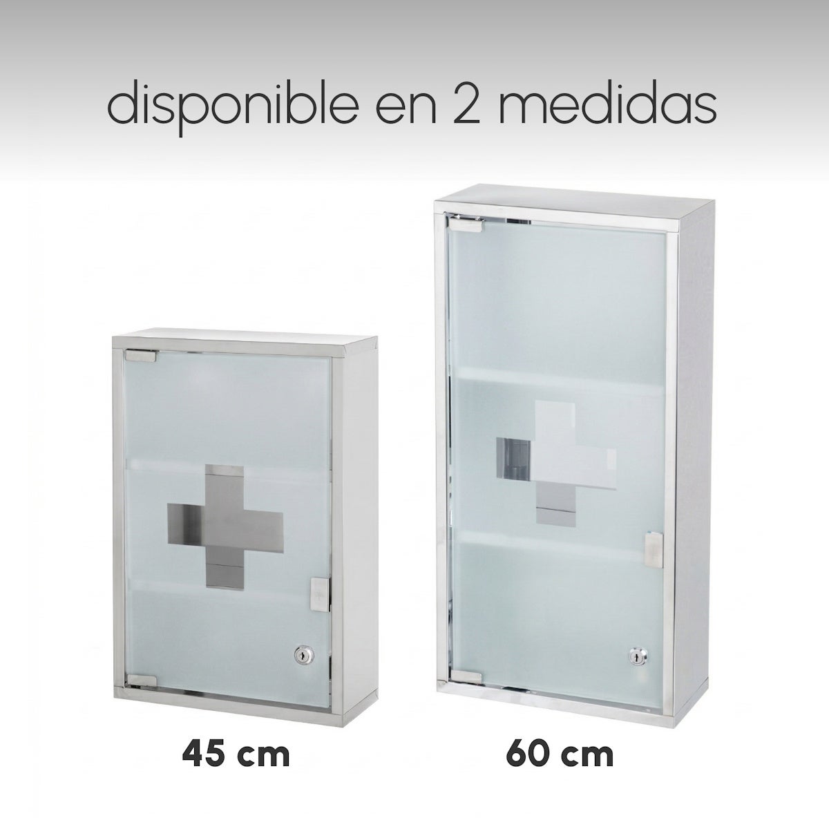 Armario de baño con cerradura de 30x12x45 cm