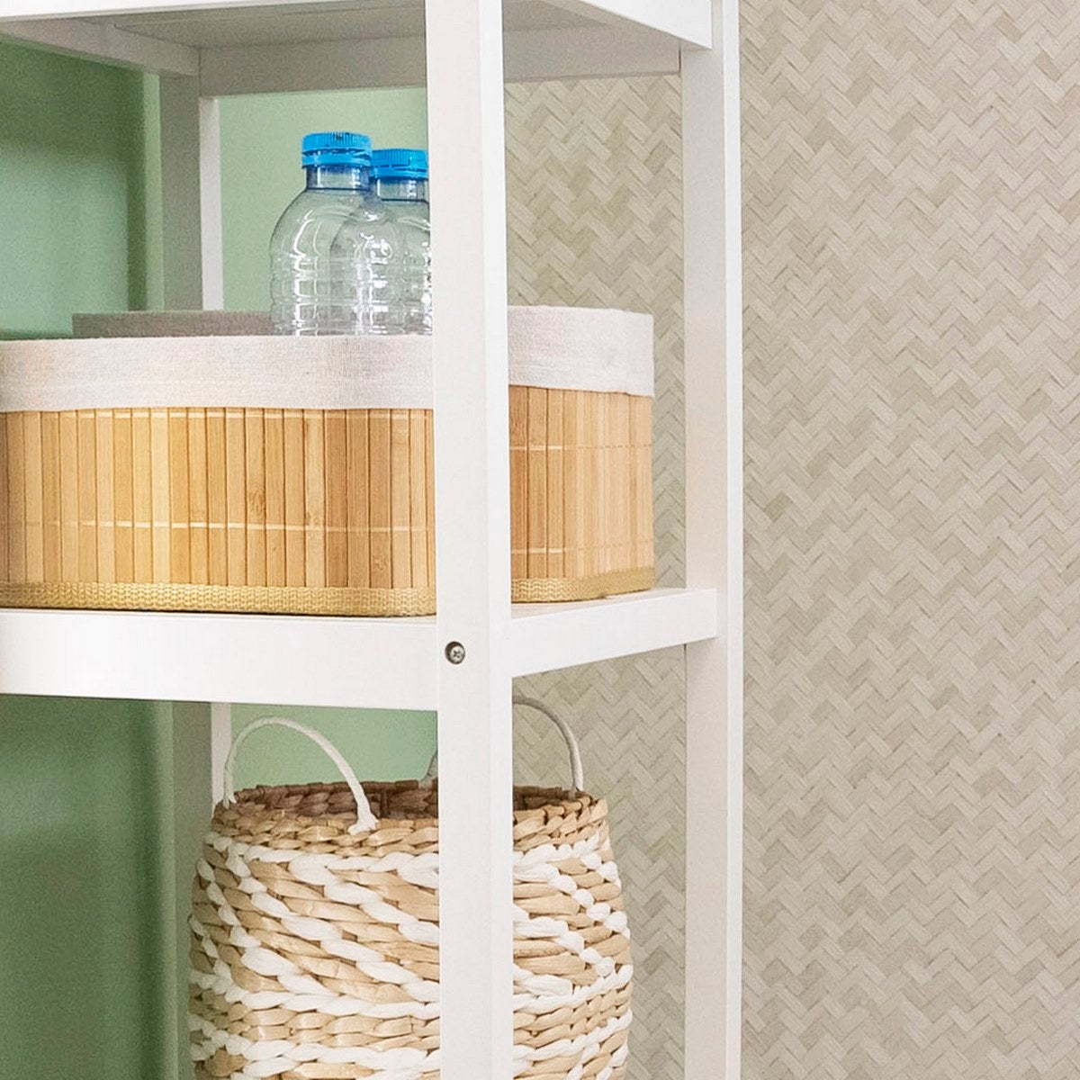 Estantería con 3 estantes laminados de 76 cm