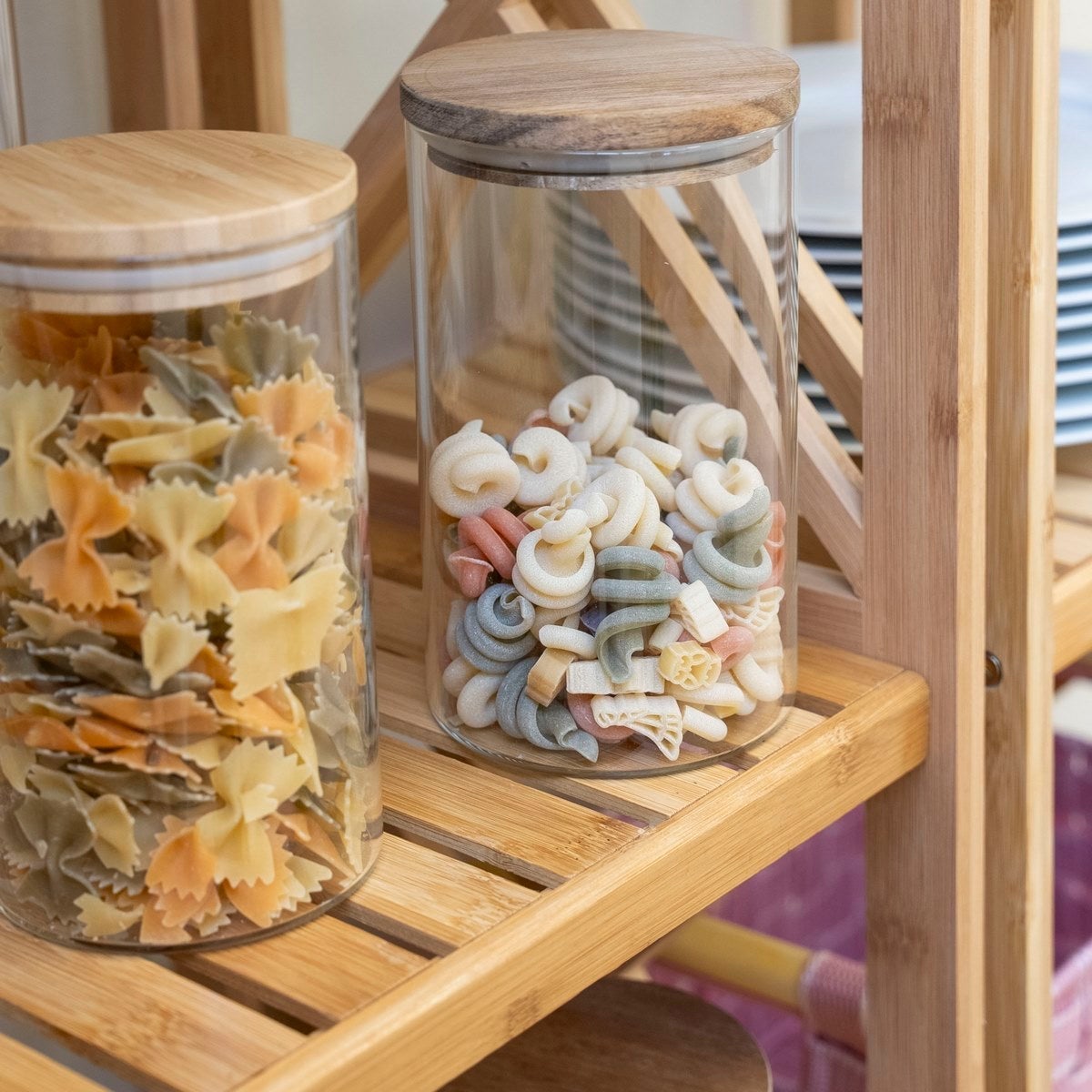 Estantería de bambú