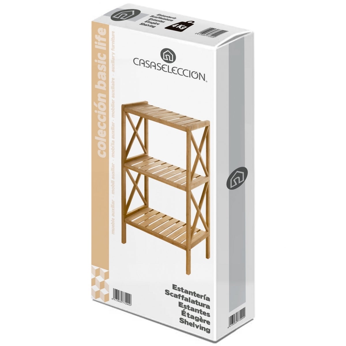 Estantería de bambú