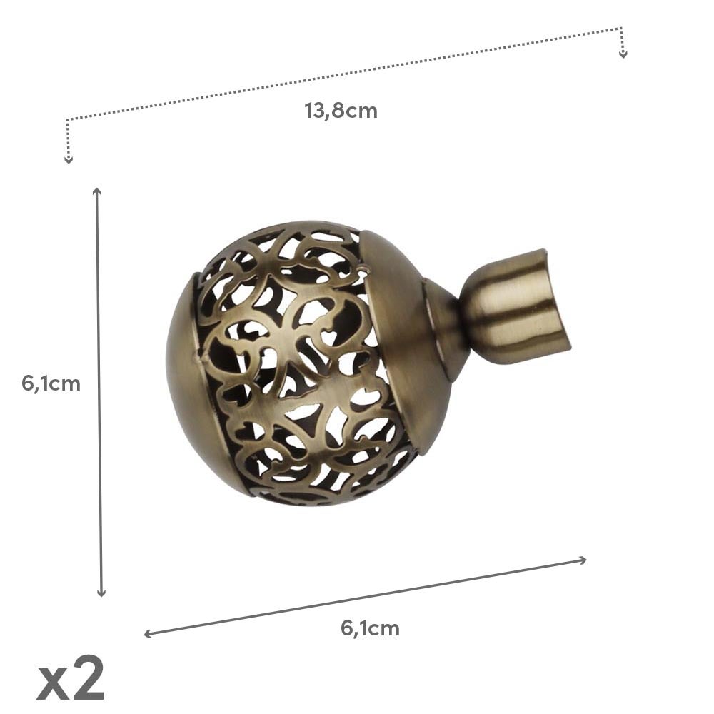 Barra de cortina extensible