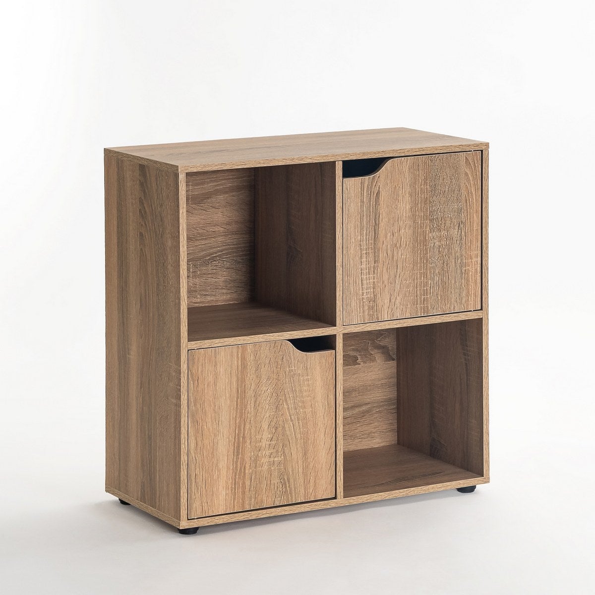 Estantería cuadrada natural