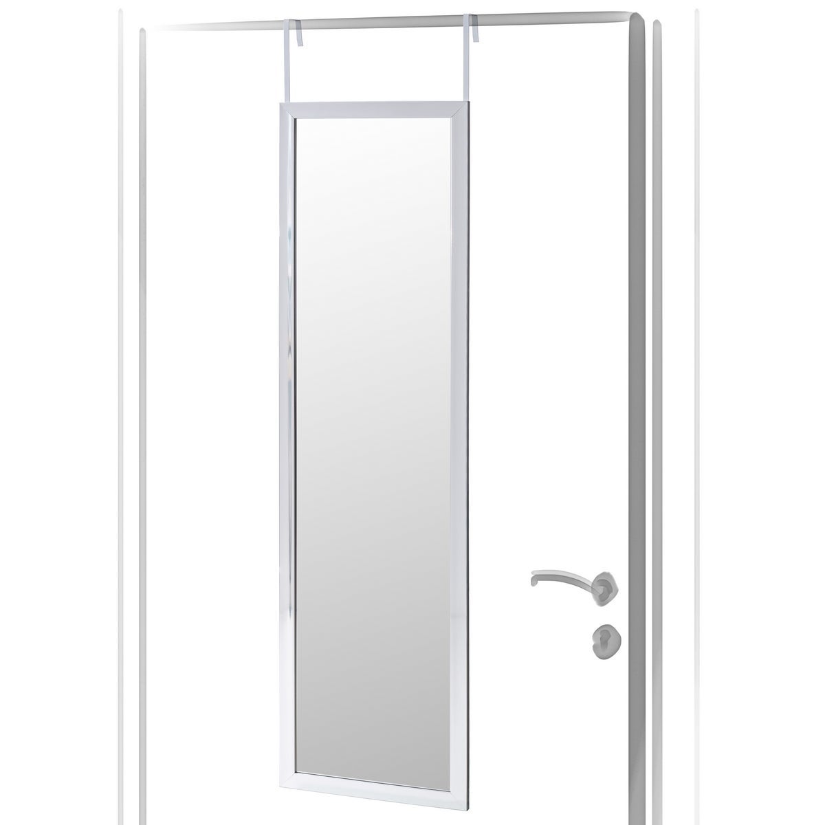 Espejos de puerta gris de 125cm