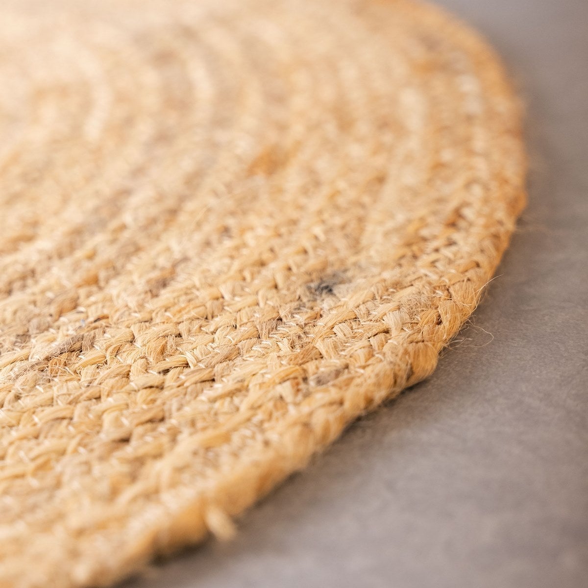 Alfombra de yute de 90 cm natural