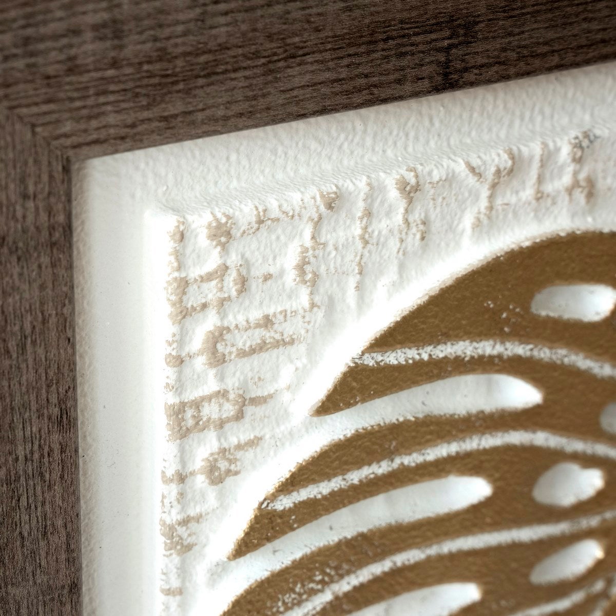 Tapa contador pintado a mano