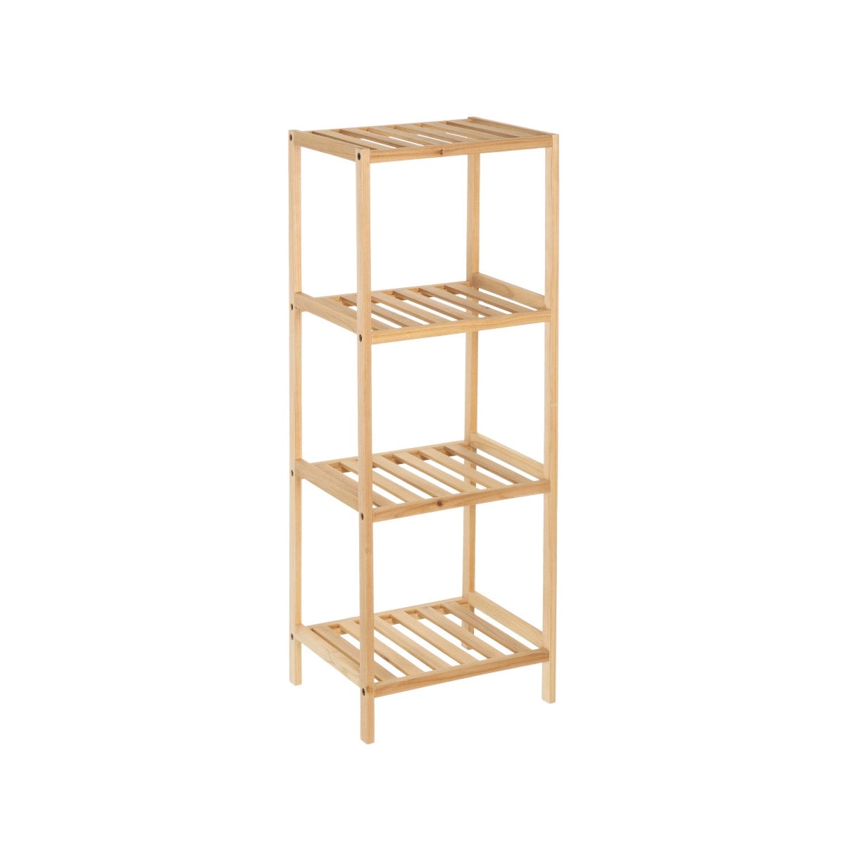 Estantería de madera de abeto de 100 cm