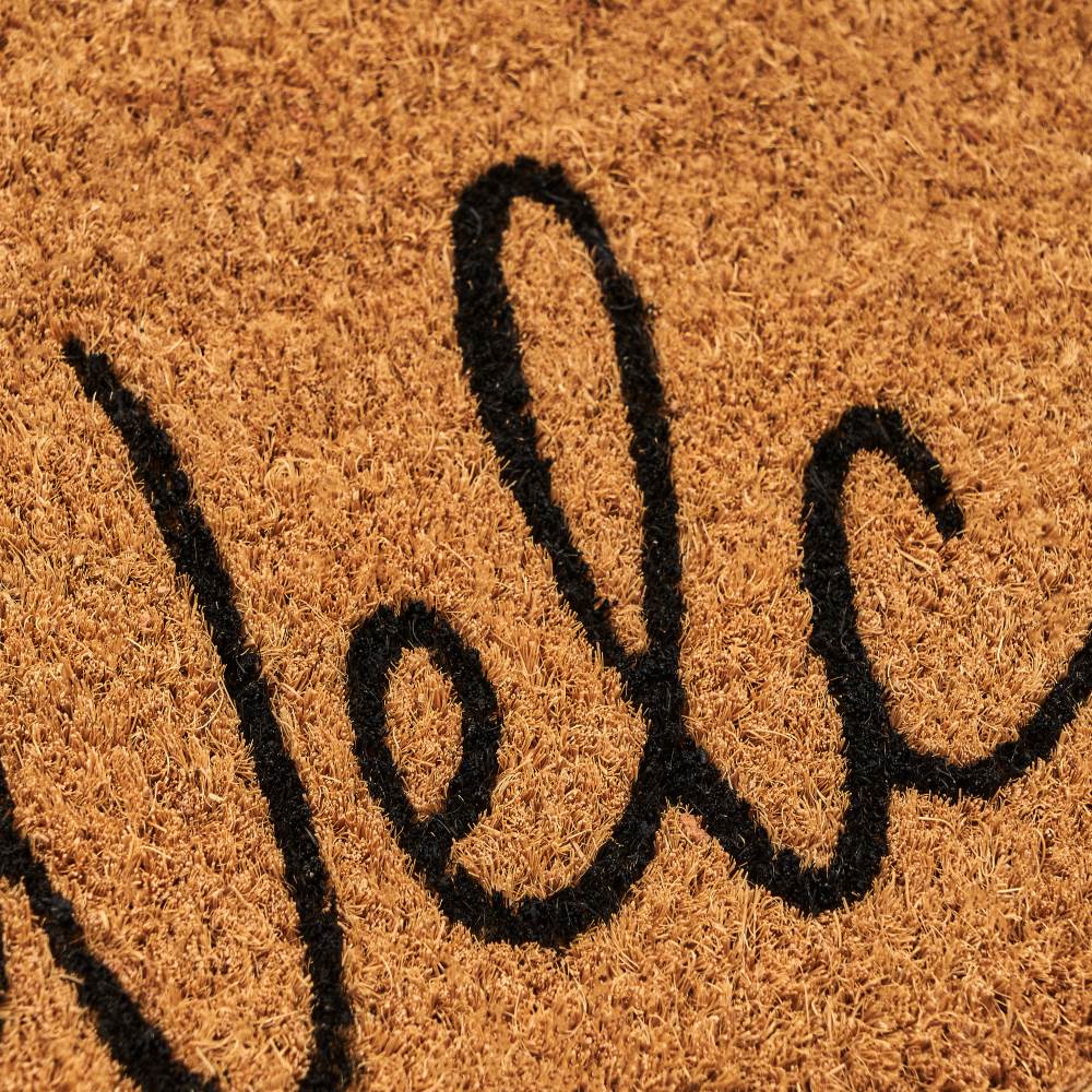 Felpudo de fibra de coco natural