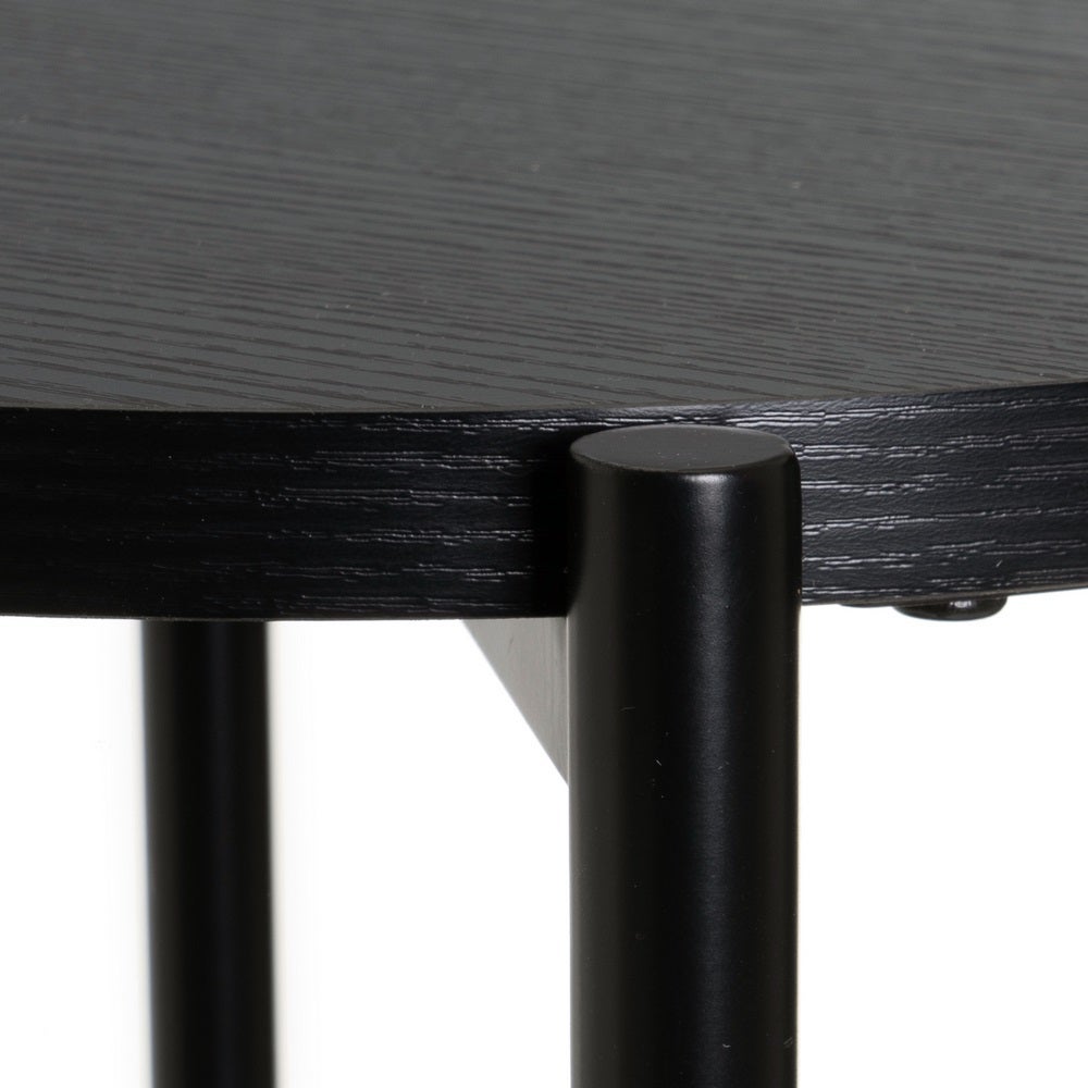 Mesa de centro negra