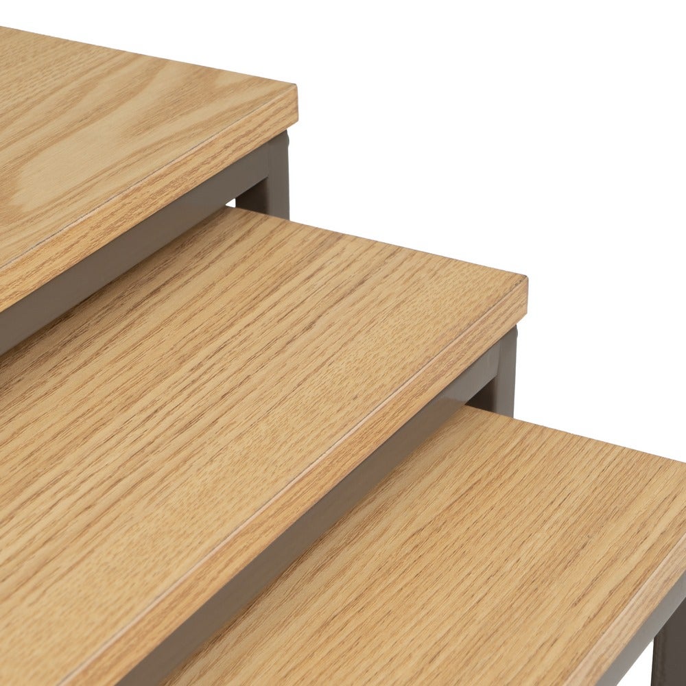 Set de 3 mesas auxiliares nido Urban