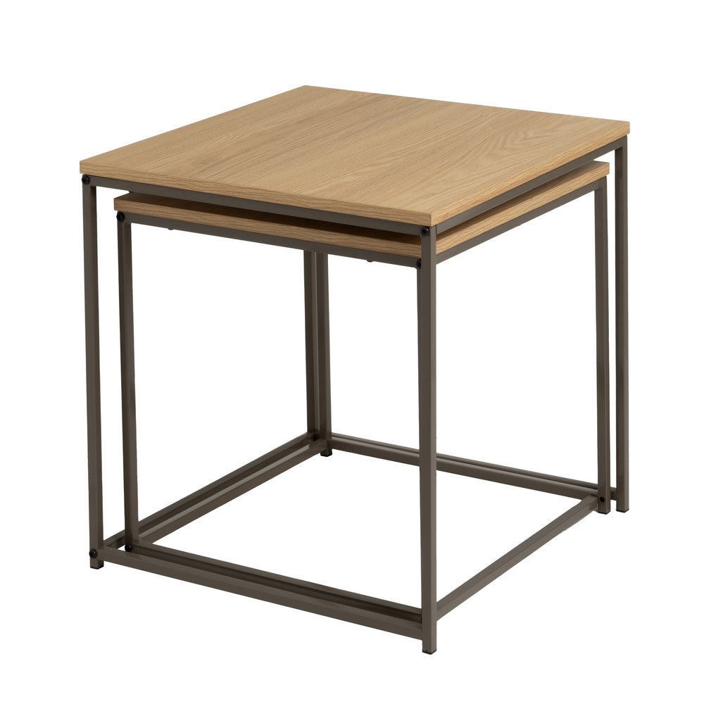 Set de 2 mesas auxiliares nido Urban