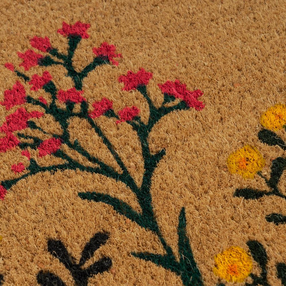 Felpudo de fibra de coco natural