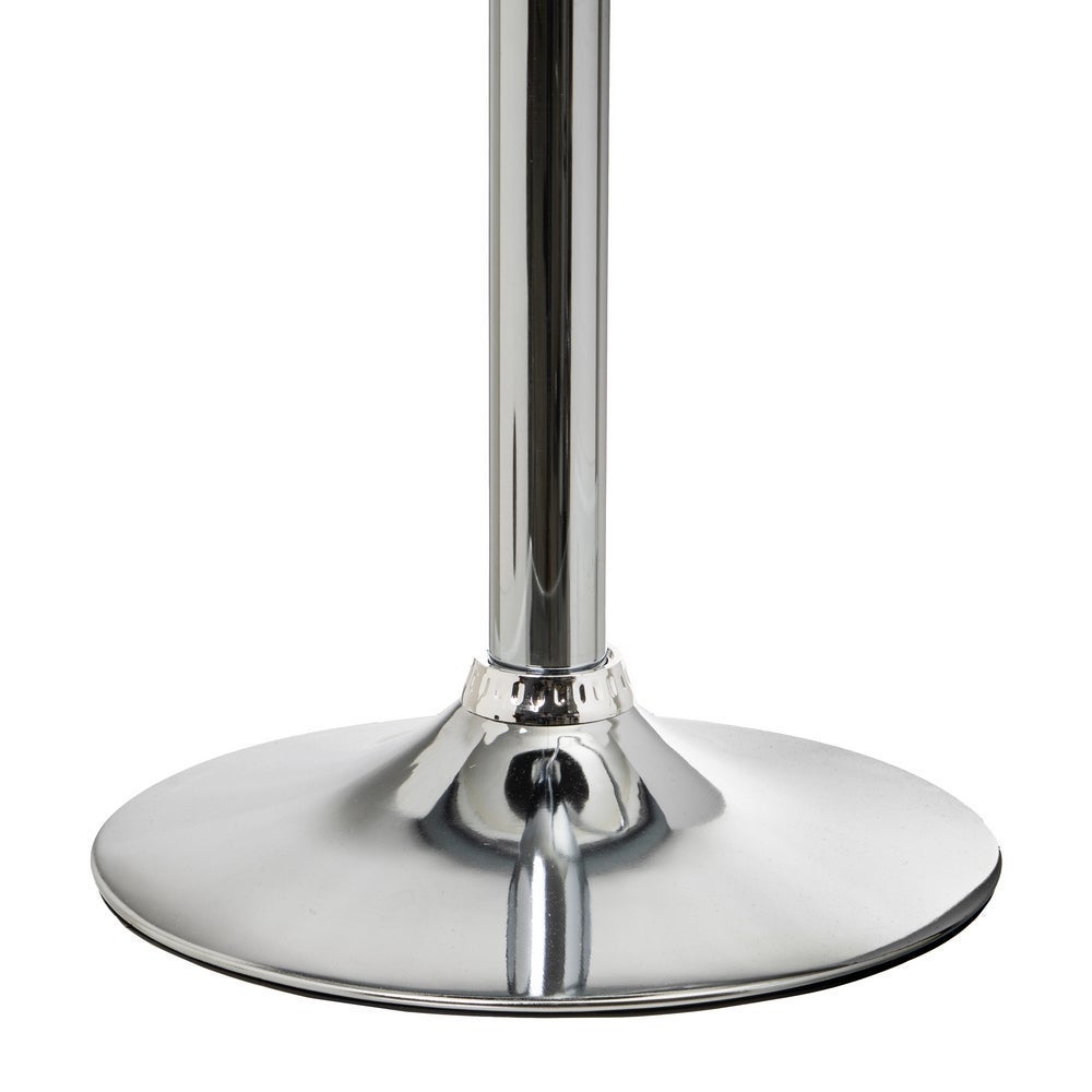 Taburete giratorio elevable negro