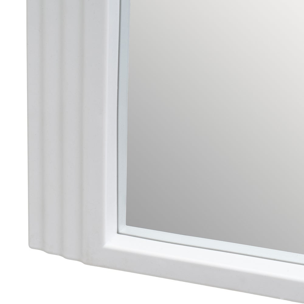 Espejos de pie blanco de 107 cm