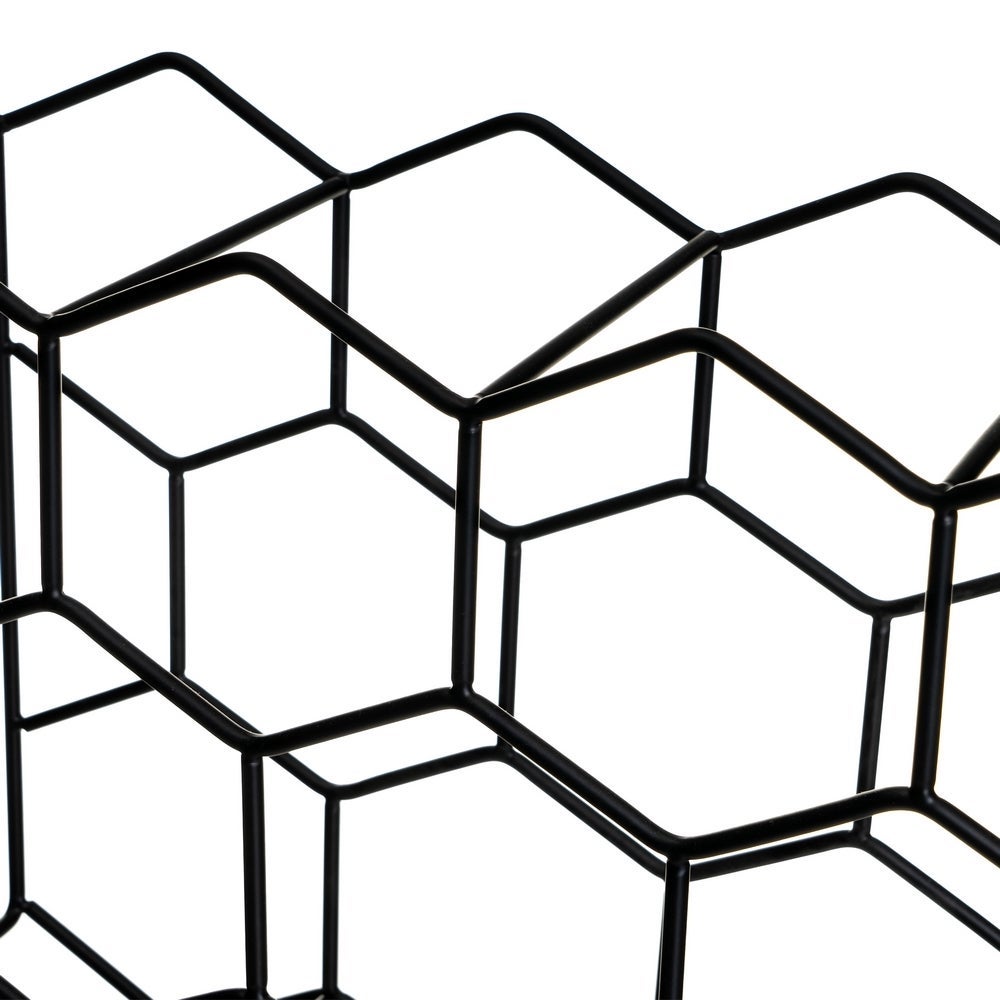 Botellero negro para 11 botellas