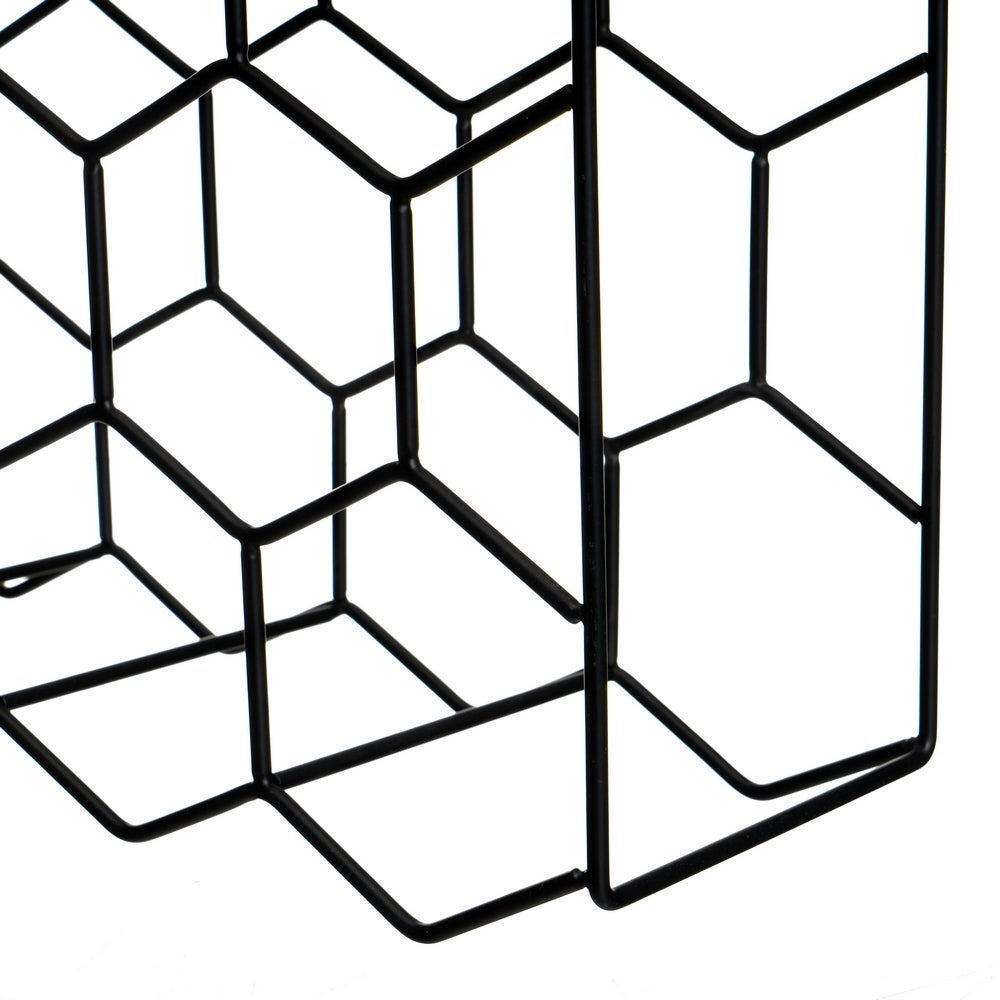 Botellero negro para 11 botellas