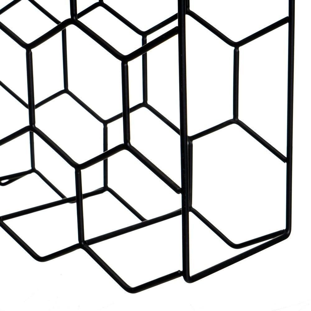 Botellero negro para 11 botellas