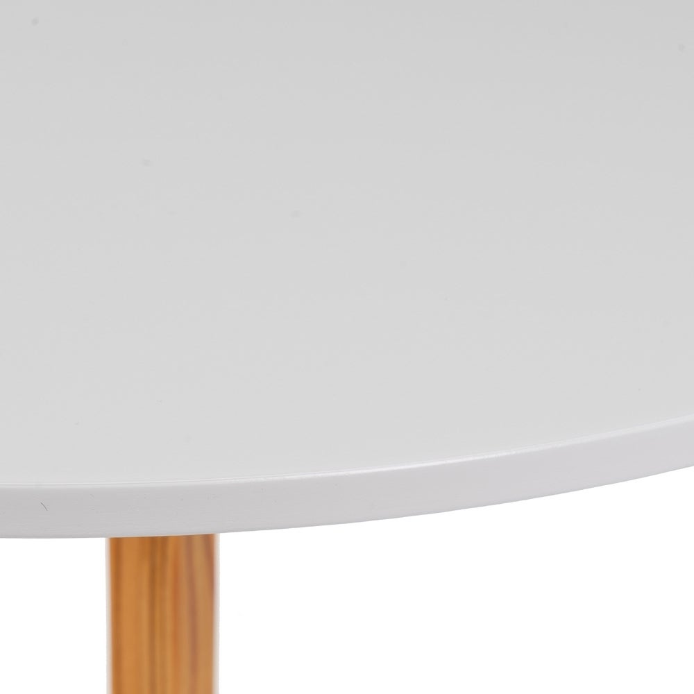 Estantería esquinera de 3 baldas blancas