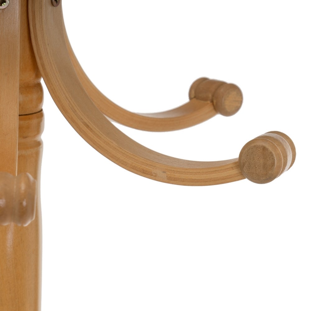 Perchero de pie paragüero natural