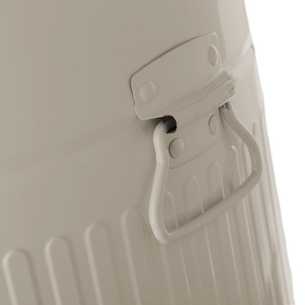 Cubo de basura beige de 20 Litros