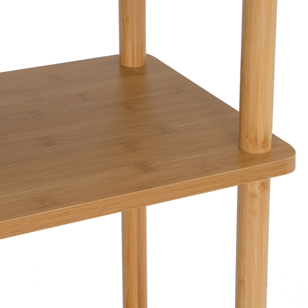 Estantería de bambú natural