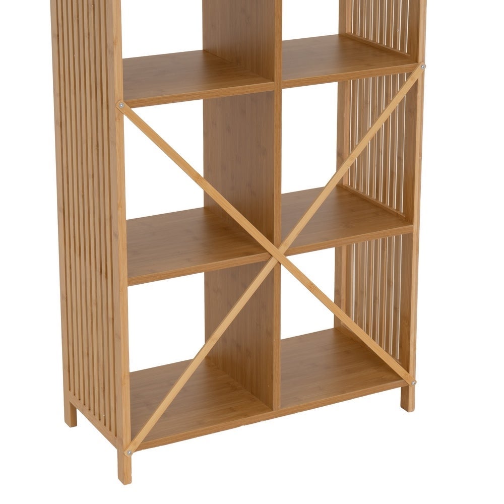 Estantería de bambú natural