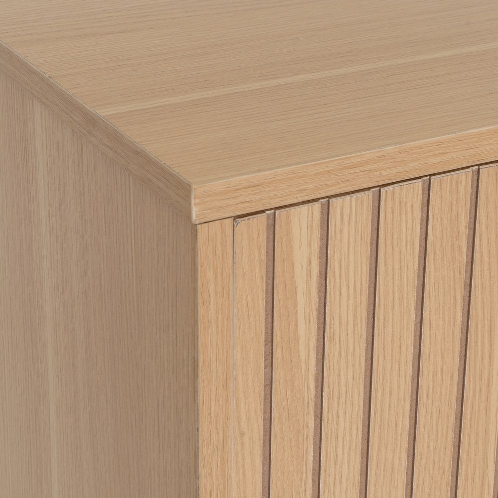 Mueble TV de madera con 2 puertas