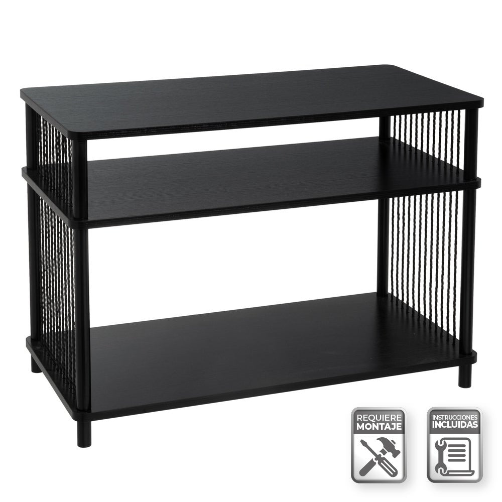 Mesa de centro negra