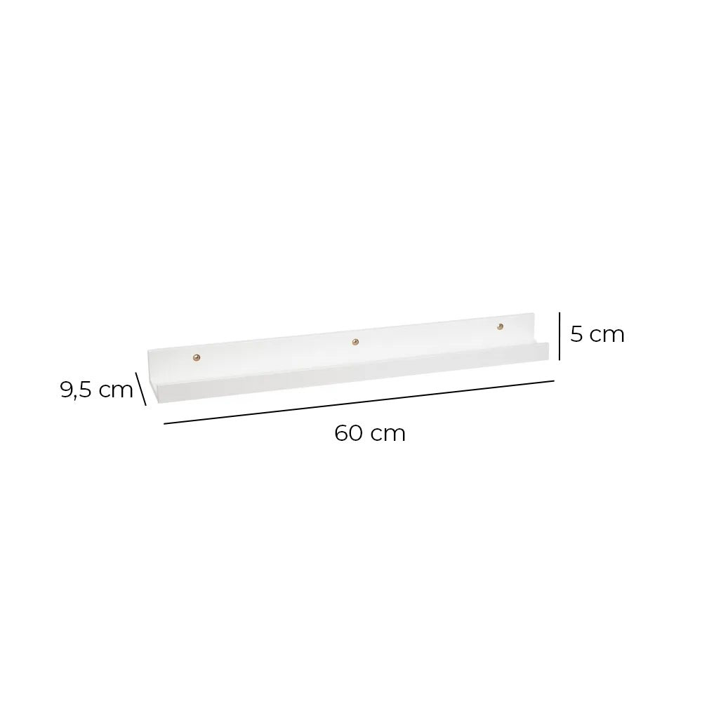 Estante para cuadros de 60 cm