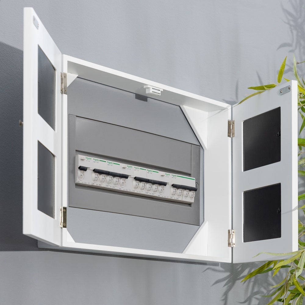 Tapa contador negro con portafotos