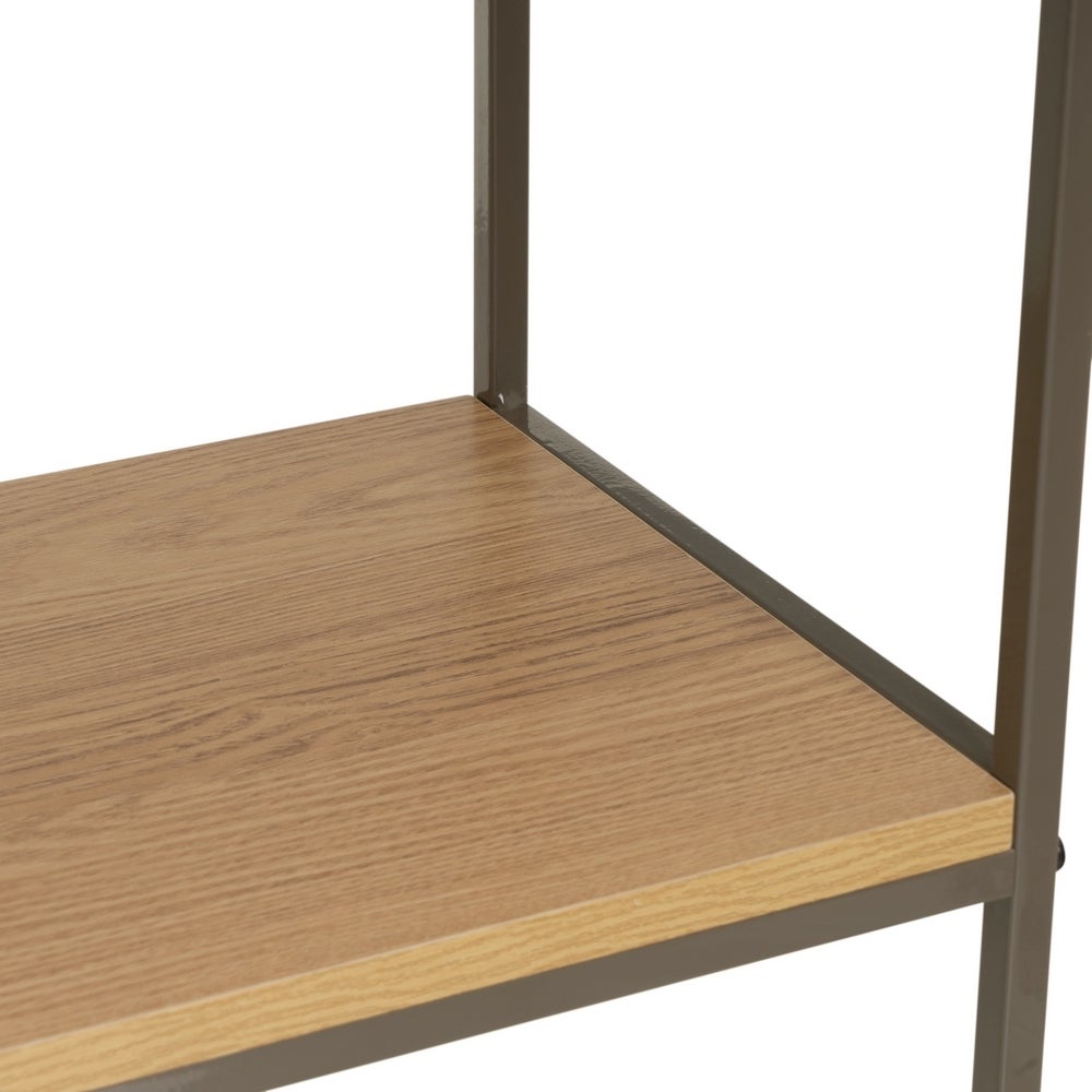 Consola auxiliar Urban color natural de 80x30x75 cm