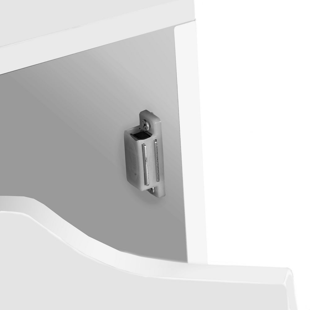 Estantería cubo blanca